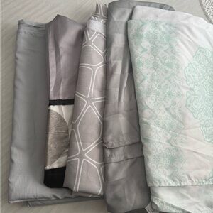 Bundle of 5 shower curtains